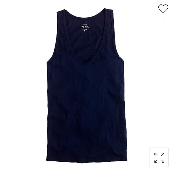 Black J.Crew Sleeveless Shirt